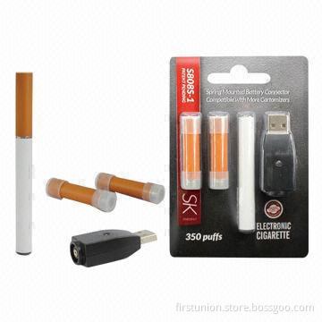 Newest S808S-1 Blister Card Packing E-cigarette Starter Kit with USB Charger